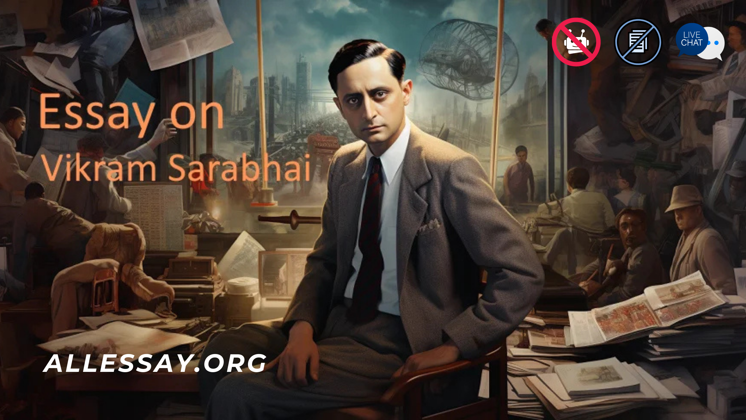 Essay on Vikram Sarabnai