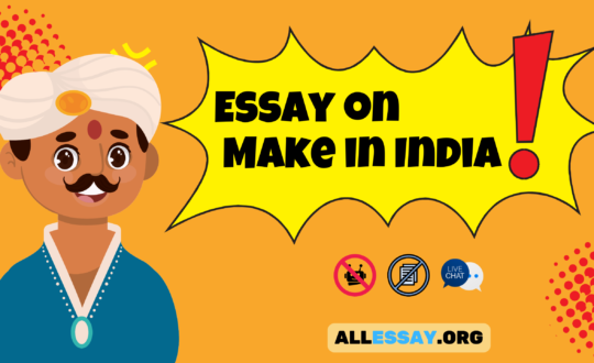 Essay on Make in India