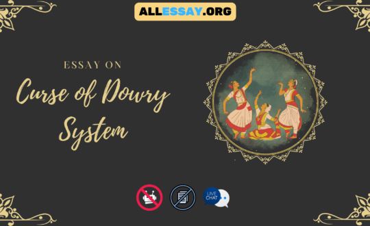 Essay on Curse of Dowry System