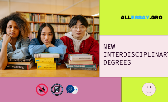 New Interdisciplinary Degrees
