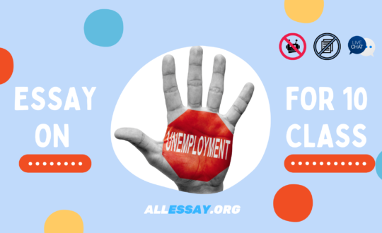 Essay on unemployment for 10 class