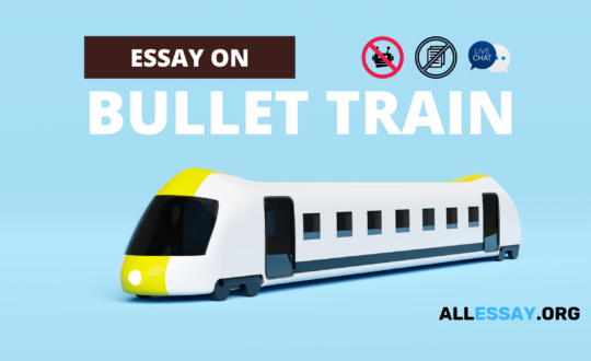Essay on Bullet Train